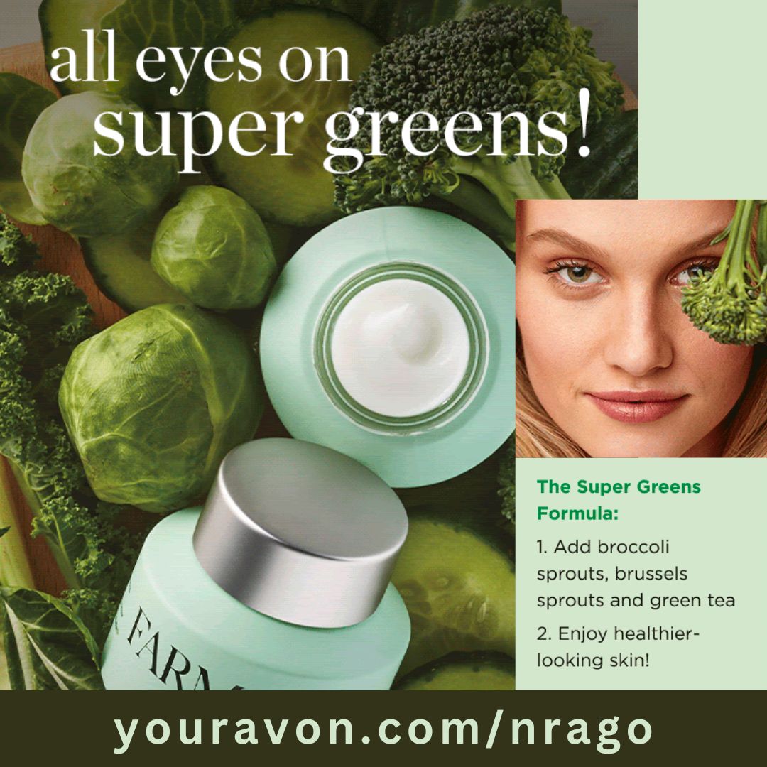 AvonLadyNJ's tweet photo. De-Puff Those Eyes With FarmRx - Give Your Eyes A Cooling Vegan Refresher! Enjoy the newest vegan Super Greens formula, infused with cooling cucumber extract to visibly soothe, hydrate and de-puff eye area. https://t.co/ohbqM8GiiH
#SkinCare #EyeCare #FarmRx https://t.co/yuwZMam4xl
