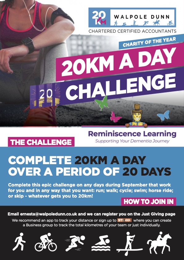 Go on - have a go go ! get exercising and take up Somerset Day partner @WalpoleDunn challenge to walk, run, swim, cycle, horse ride, skip or whatever you're comfortable with in aid of @RemLearning