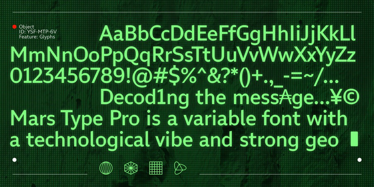 mars_type's tweet photo. There is still time to suggest your images. All participants will get free access to Mars Type PRO font for 1 month. The author of the best work will get 1-year subscription to all Rentafont fonts! https://t.co/cMNGu9jhz7

#marstype https://t.co/02GYdM1qjn