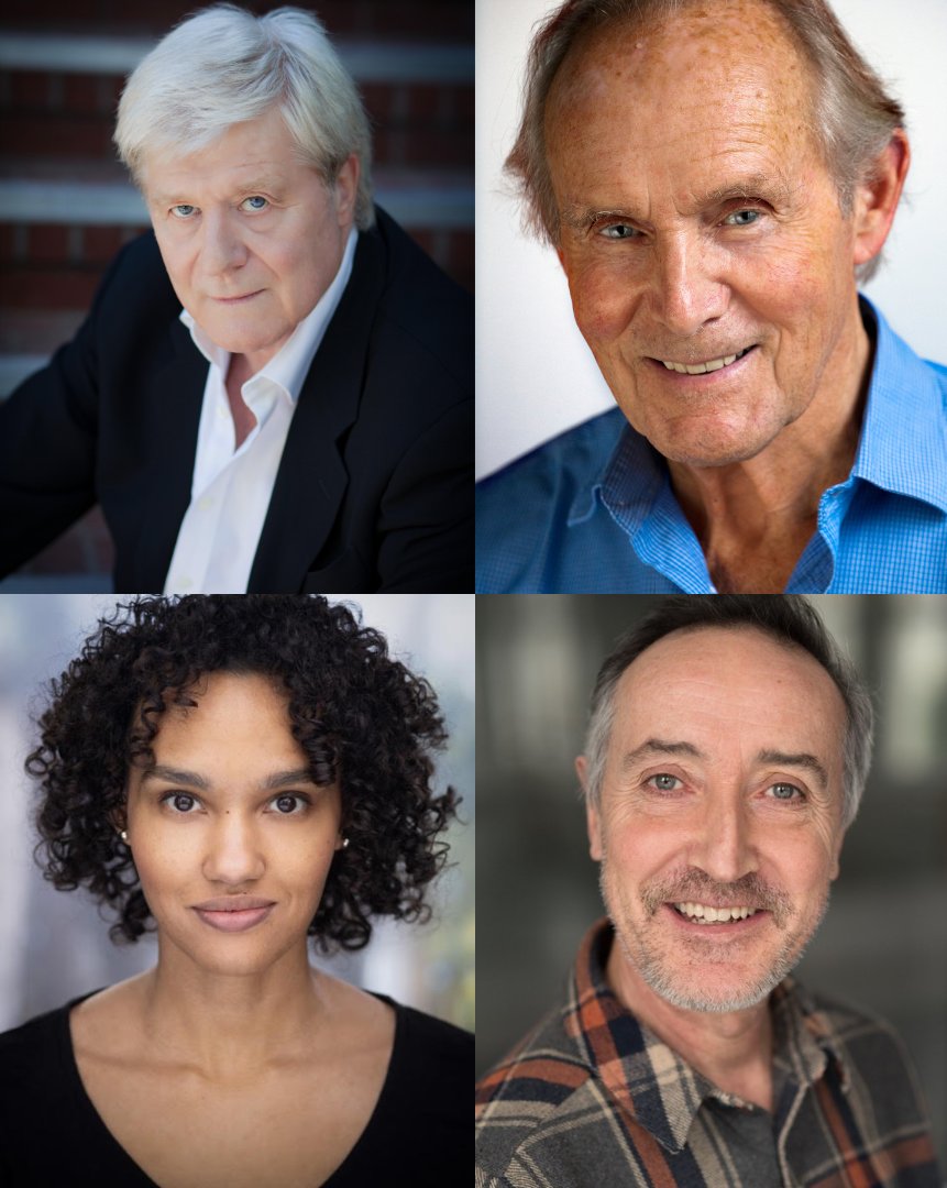 theBarnTheatre's tweet image. The cast of I'm Sorry Prime Minister, I Can't Quite Remember is here!
Martin Jarvis will play Jim Hacker and Clive Francis will play Sir Humphrey Appleby, with Michaela Bennison as Sophie, Hacker’s carer and Christopher Bianchi as Sir David Knell.
Tickets: barntheatre.org.uk/im-sorry-prime…
