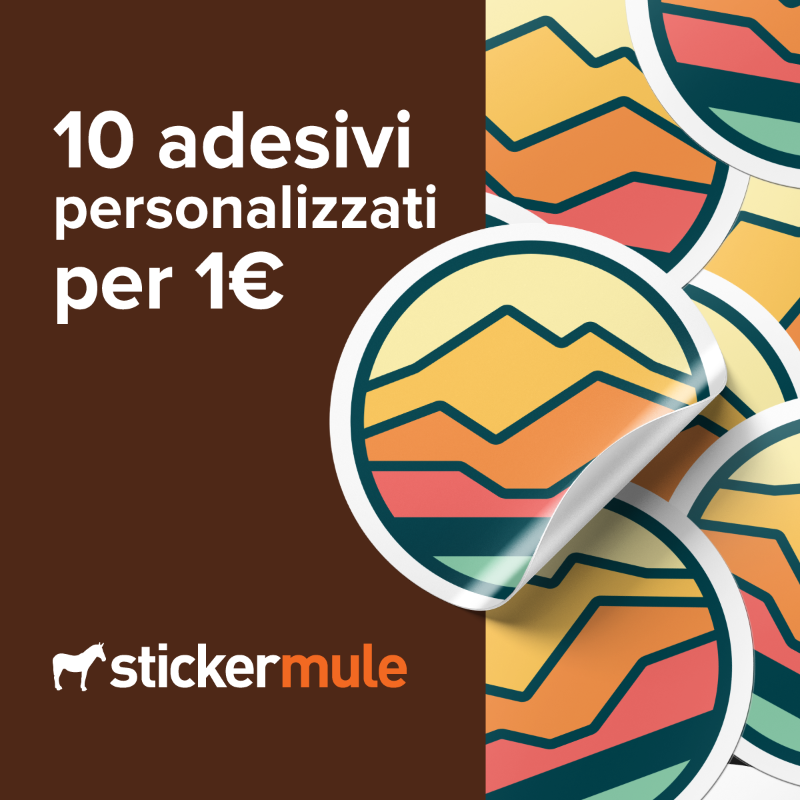stickermule's tweet photo. Carica il tuo logo, disegno o foto e creeremo un adesivo in vinile tagliato seguendo perfettamente le tue specifiche.