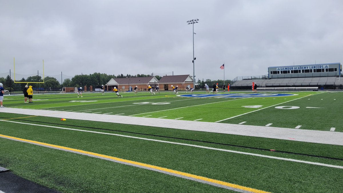 It wouldn't be #NHfootball preview time without a visit to my friends at @GALancerAD - pretty sure I've had GA for 🏈 preview for at least 20 years straight Tom will do great things with this program - obviously some key guys back, so expecting a big year in Gates Mills