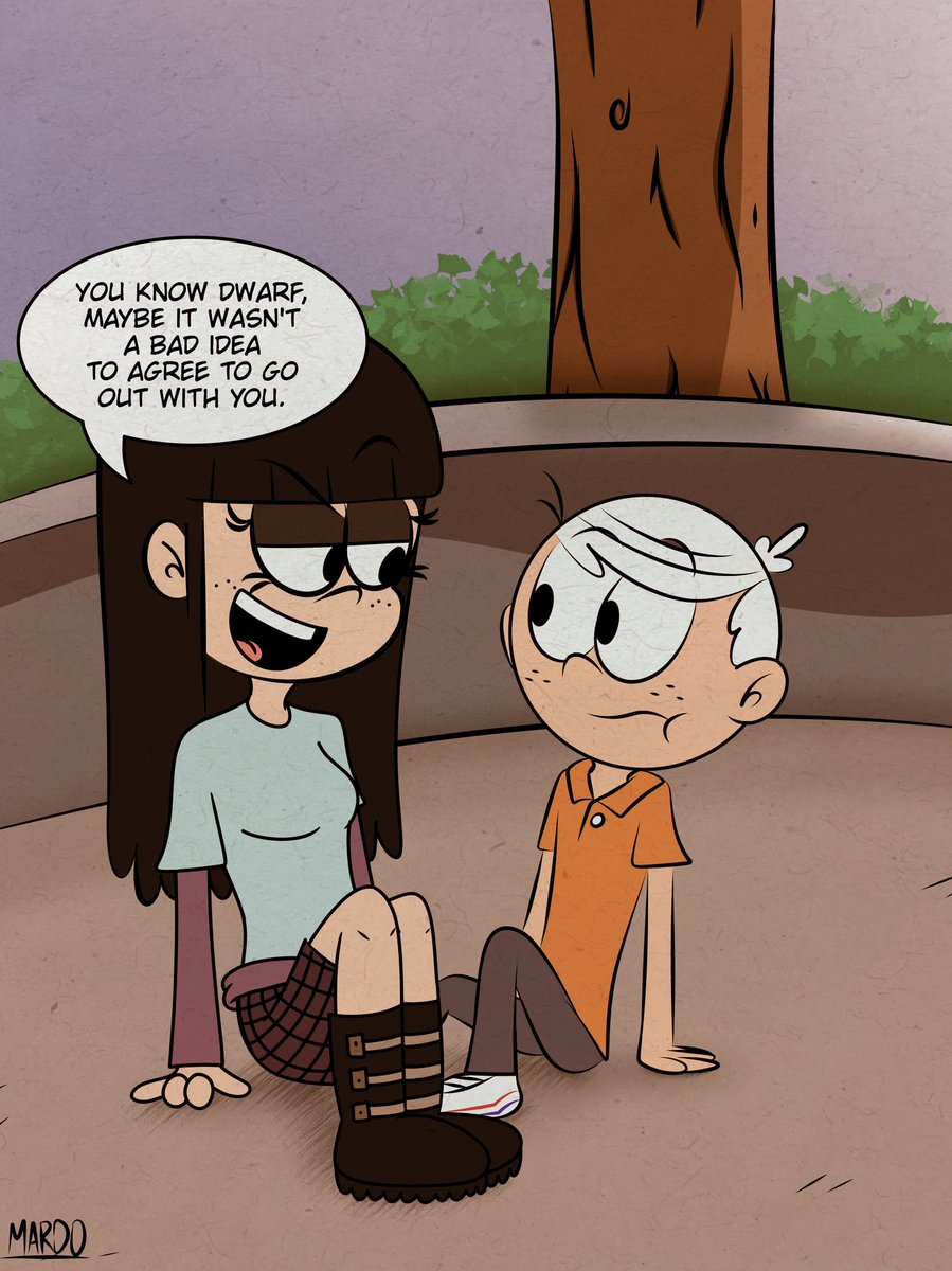 That first date 🖤
Maggiecoln Week Day 1: First Date

#theloudhouse #digitalart #fanart #maggiecolnweek