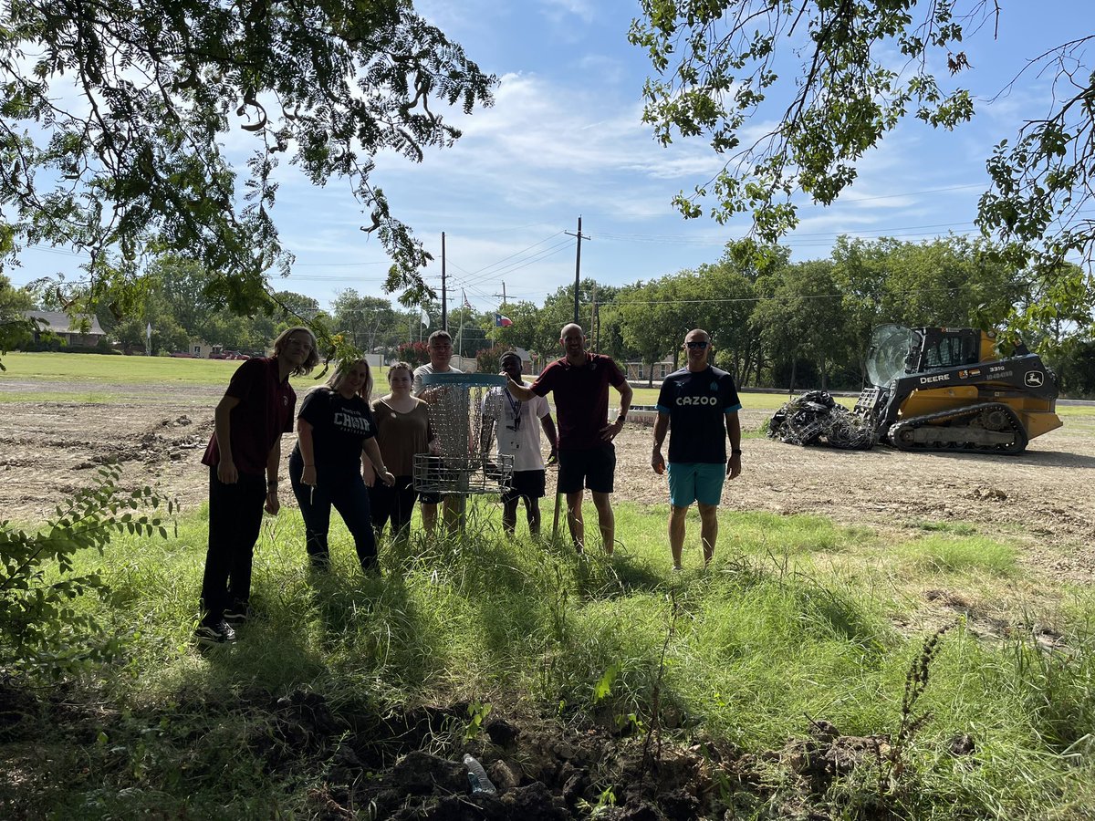 Disk golf #princetonpantherpride2024 #phsblue