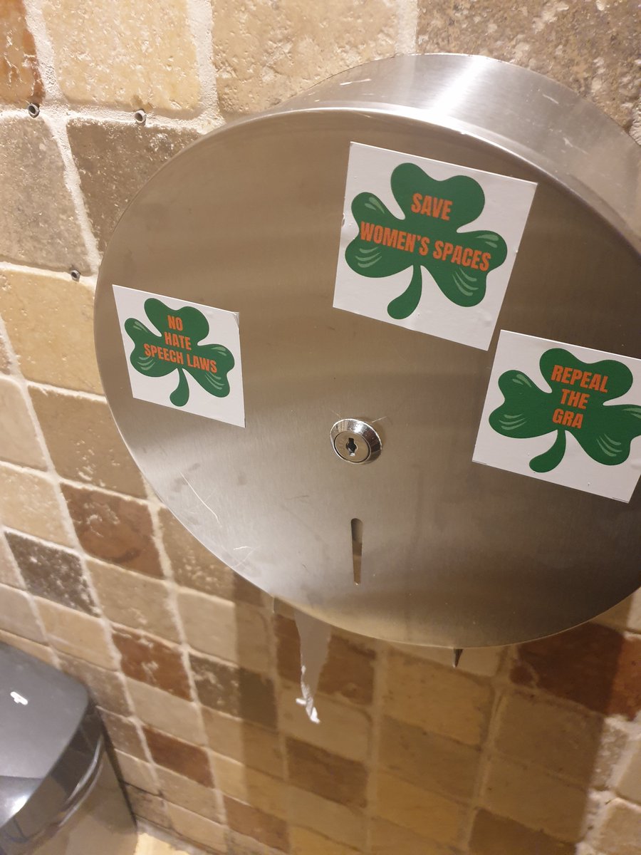 BrigidCillDara's tweet photo. Spotted in Tullamore, Co Offaly
#NoMenInFemalePrisons
#RepealTheGRA
#NoHateSpeechLaws
#SaveWomensSpaces https://t.co/eUbsoKKQgX