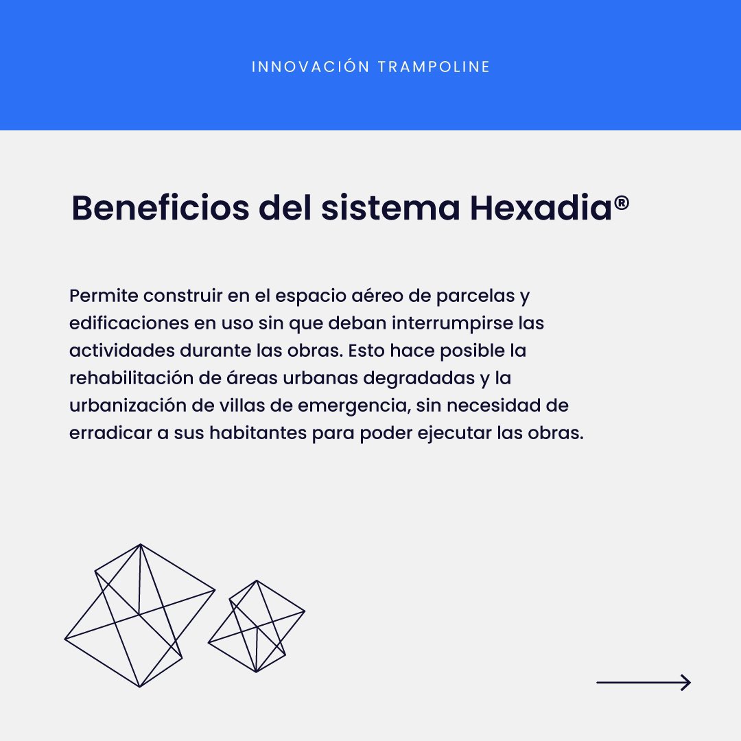 💡 TRAMPOLINE INNOVATION 💡 Hexadia technology. First Light Industrialized System for the construction of tall buildings from the National Technological University. 
<a href="/frbautn/">UTN Buenos Aires</a>