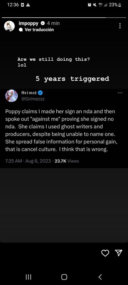 WHY WOULD POPPY RESPOND TO THIS COME ON