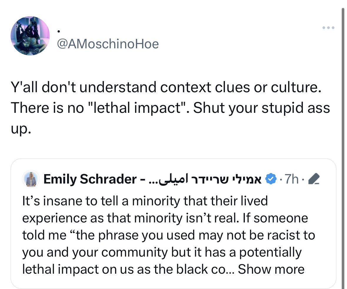 emilykschrader's tweet photo. Jews are white
Jews are not minorities 
Jews are white supremacists 
Jews aren’t “real” Jews
Jews will do anything for financial gain to exploit black peoples
Antisemitism isn’t lethal 

These are all comments in response to the Jamie Foxx controversy.

Tell me again how antisemitism isn’t a problem?