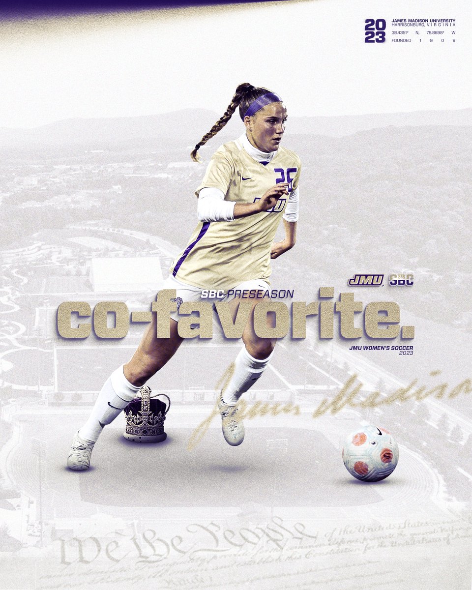 Entering the season out on top! 😏

The Dukes pick up five first-place votes and are the <a href="/SunBelt/">Sun Belt</a> Preseason Co-Favorites!

#GoDukes