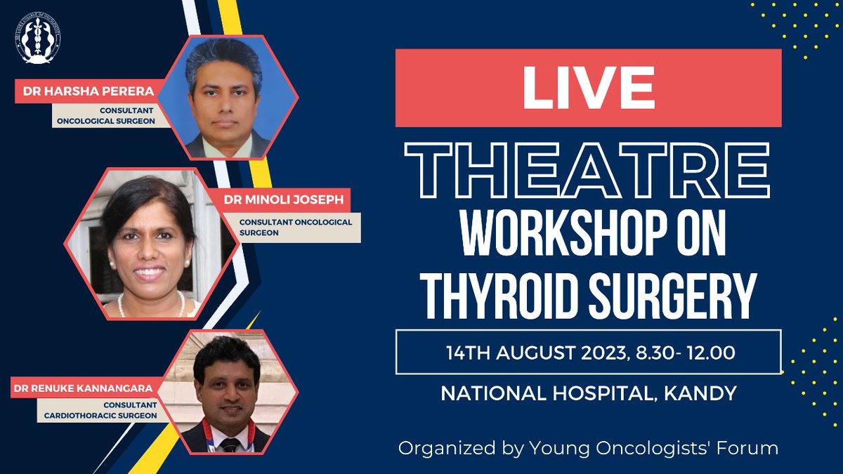 slconcology's tweet photo. Only 6 days more!

The #YoungOncologistsForum of @slconcology is delighted to announce an upcoming event focused on "Thyroid and Parathyroid Malignancies." #OncologyConference #ThyroidCancer #ParathyroidCancer #MedicalConference https://t.co/8ojV9bvh0d