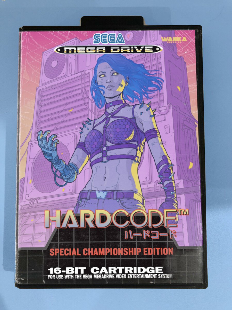 The Special Championship Edition of cyberpunk artbook, Hardcode, is coming to my digital store next Monday (the 14th). 
Includes all the neonpunk content of Hardcode, with 12 extra pages of new art and sketches. 
The future is coming. 💜
