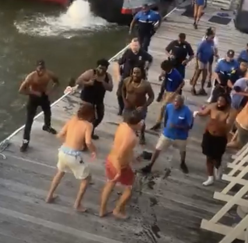 ThewillofJD's tweet photo. Imma tell my kids they the Black Air Force Rangers #MontgomeryAlabama #Montgomery #riverboatbrawl #BlackAquaman #BlackTwitter https://t.co/6ZA7lOyOet