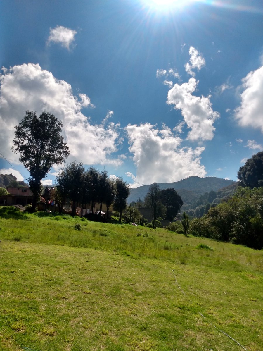 Hermoso paisaje de mi bello Jiquipilco ., desde manzana primera,parte alta