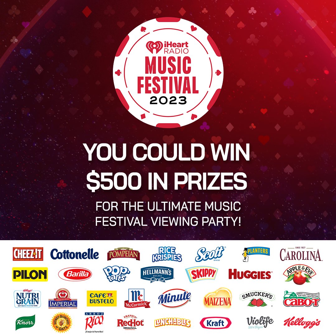 Experience the 2023 iHeartRadio Music Festival from the comfort of your home! Visit metfoods.com to participate for a chance to win $500 in prizes for the ultimate iHeartRadio Music Festival viewing party.
