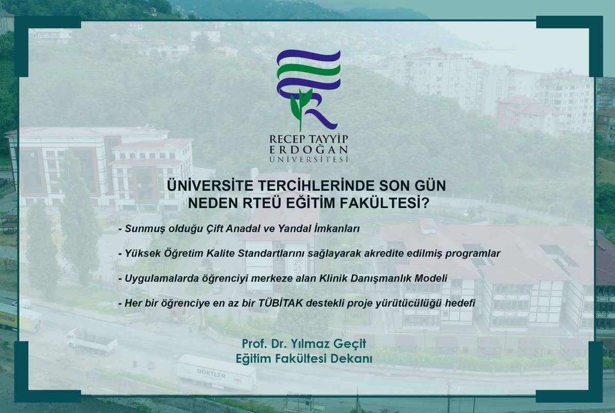 ⁦<a href="/RTEUniversite/">Recep Tayyip Erdoğan Üniversitesi</a>⁩