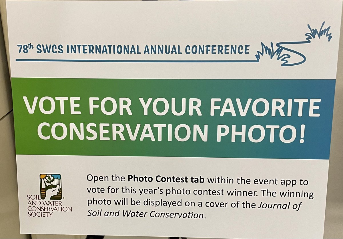 MN_DrainDrop's tweet photo. If you’re at #SWCS23, vote for the People’s Choice conservation photo. …I heard there is a #bioreactor entry! (And some other really amazing snaps 📸) https://t.co/amu70UXxwc