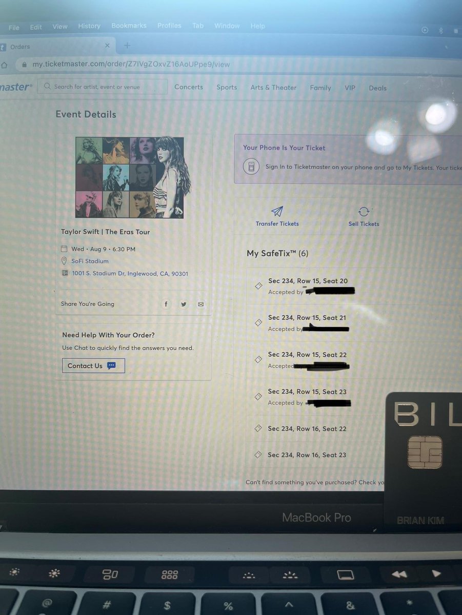 eras tour resales WB tweet media