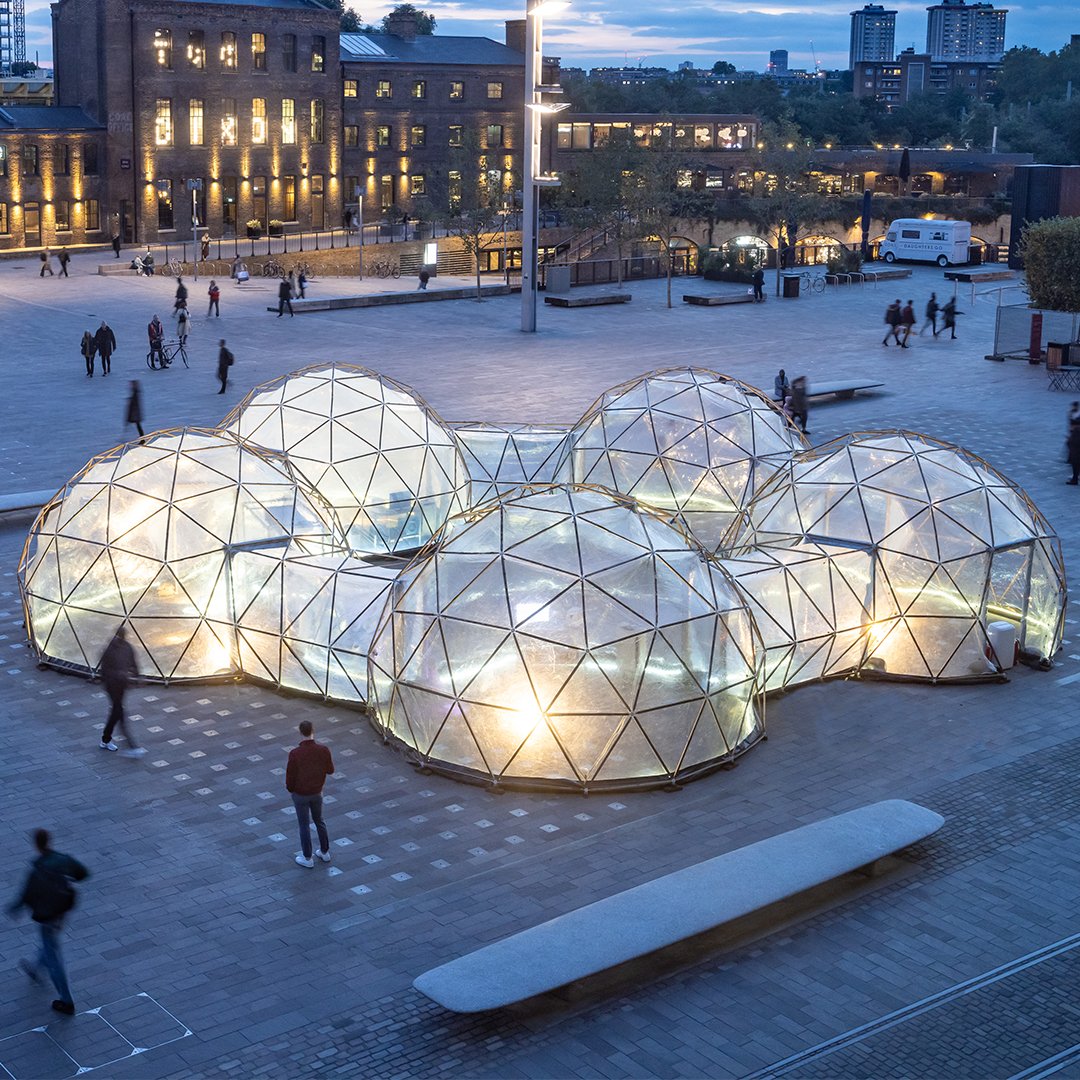 mac_birmingham's tweet photo. Booking now open for Pollution Pods, an immersive art installation by Michael Pinsky exploring the pollution levels in cities across the world.

Open Thu 14 - Sun 24 September, Edgbaston Stadium Piazza. Ages 5+, £2 per adult, under 12s free.

Book now: https://t.co/FQyq1aB08Z https://t.co/hPFTMuWXp6