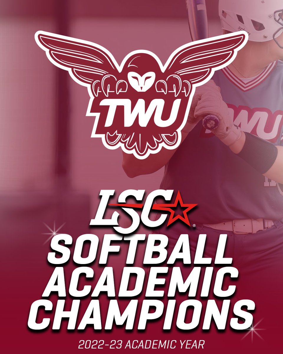 𝙀𝙓𝘾𝙀𝙇𝙇𝙀𝙉𝘾𝙀 𝙄𝙉 𝘼𝘾𝘼𝘿𝙀𝙈𝙄𝘾𝙎 🏆

With a 3.718 GPA, we posted the highest GPA of any <a href="/LoneStarConf/">Lone Star Conference</a> softball program, being named the 2022-23 Softball Academic Champions! 

🗞️: twuathletics.com/news/2023/8/7/…

#PioneerProud