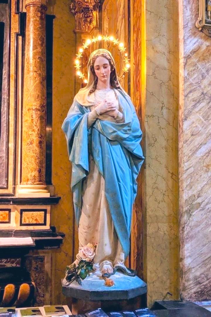 PrayTheRosary's tweet photo. Remember, O most gracious Virgin Mary, that never was it known that anyone who fled to thy protection, 
implored thy help, or sought thy intercession, was left unaided. 
Inspired by this confidence, I fly unto thee, O Virgin of Virgins my Mother; 
to thee do I come; before thee I stand, sinful and sorrowful; 
O Mother of the Word Incarnate, despise not my petitions, 
but in thy mercy hear and answer me. Amen