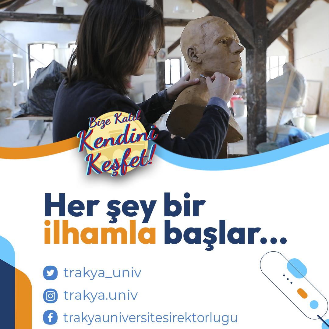trakya_univ's tweet photo. 🗿 Her şey bir ilhamla başlar...

#BizeKatilKendiniKesfet 
#TrakyaUniversitesi https://t.co/QUhNOvXxpJ