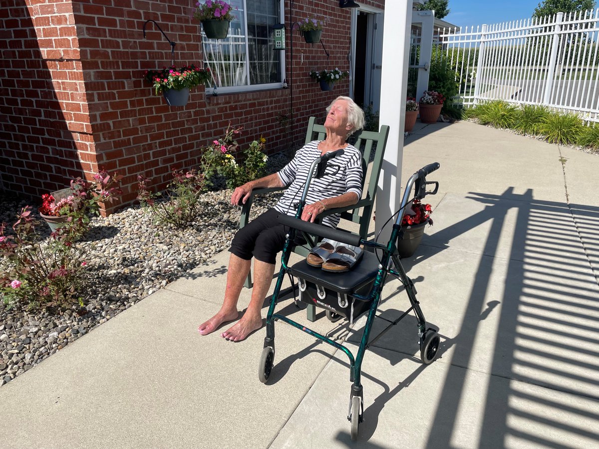 Like a vacation...but better 😜 

Our residents have been loving our beautiful outdoor spaces this summer. 

#trilogyhealth #trilogyliving