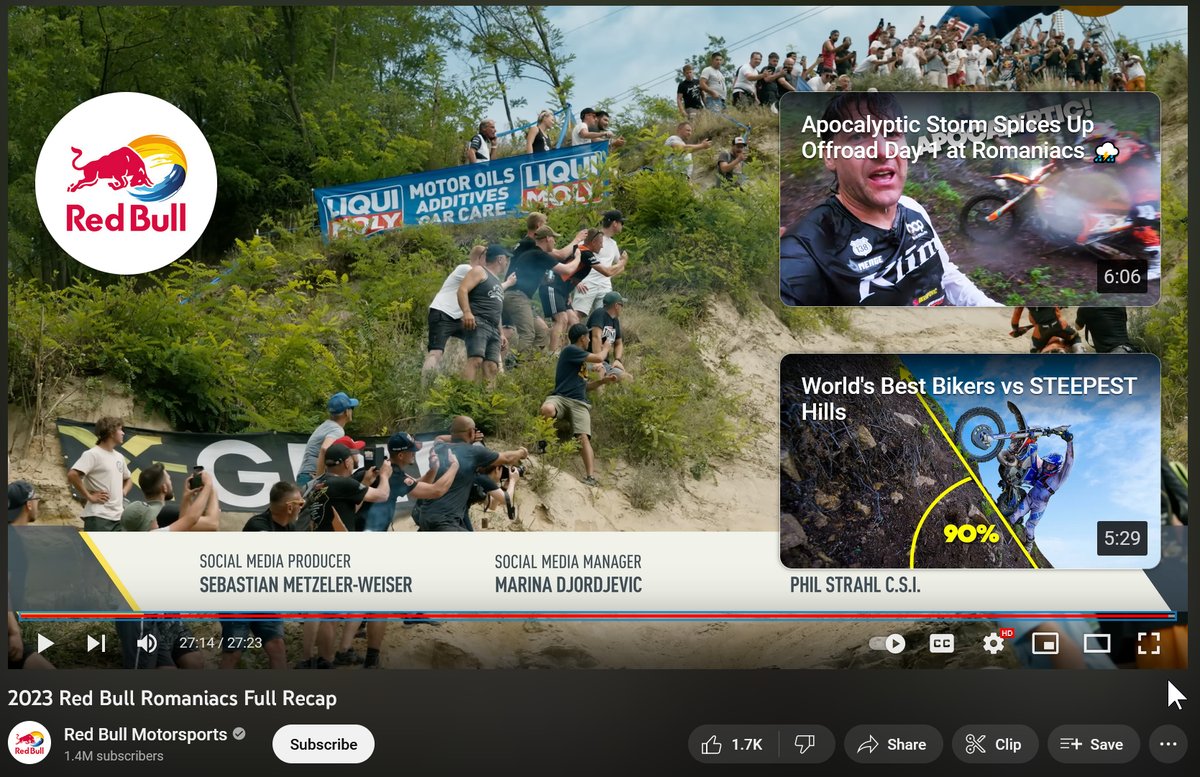 PhilStrahl's tweet image. TFW you get credit but it’s under a YouTube end card 🥲 #postchat