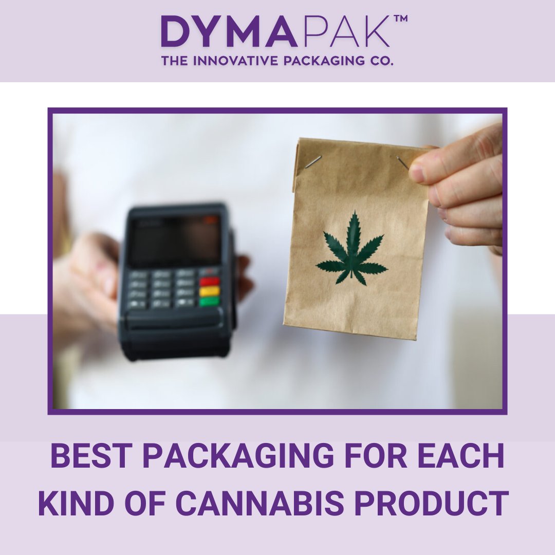 dymapak's tweet photo. Say goodbye to old-school sandwich bags - Brands seek packaging that shines, protects, and complies, while consumers crave visual appeal, child resistance, and freshness. Discover the best packaging options for every kind of cannabis product.  Read more:https://t.co/63iJBZT1nm https://t.co/AAv8QniyrP