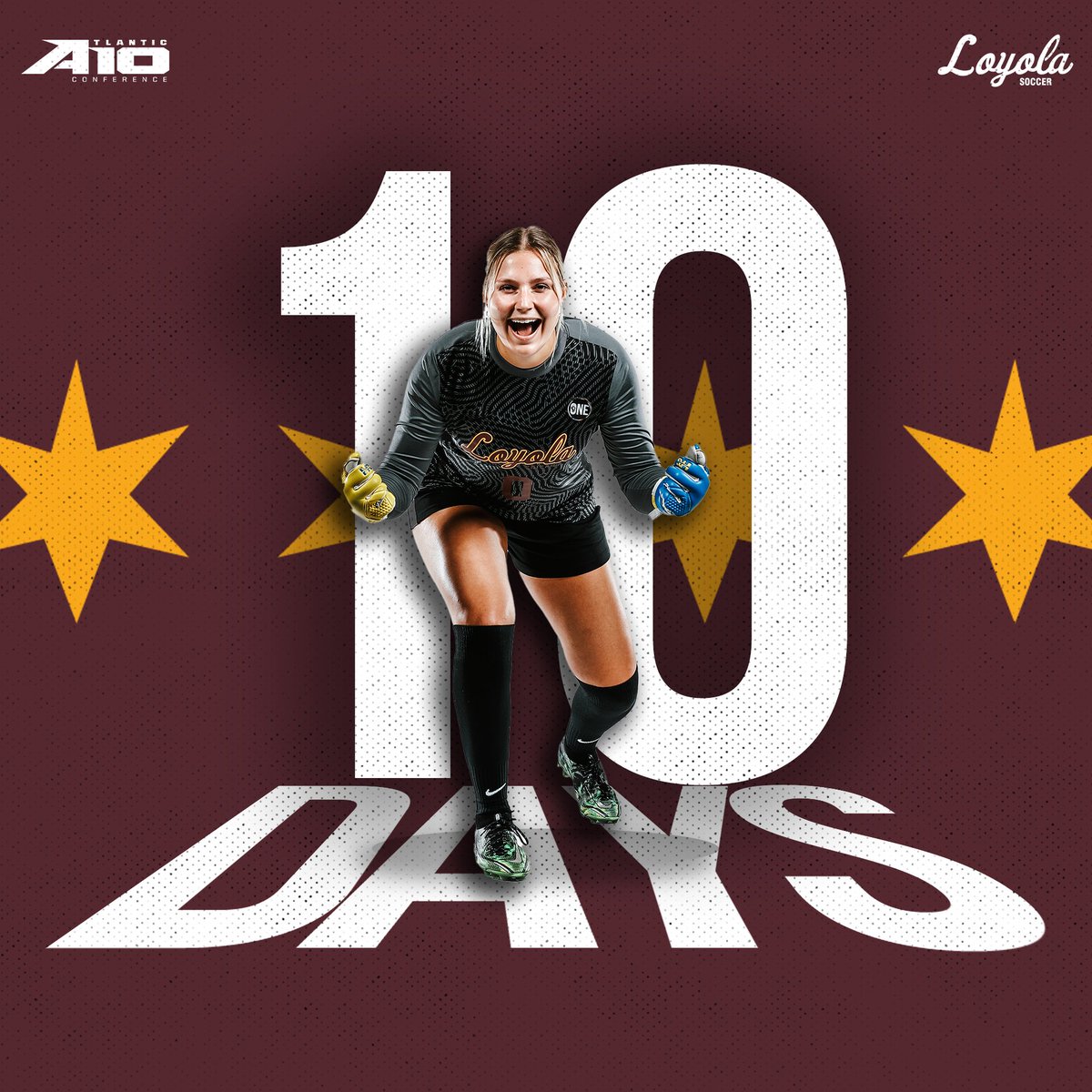 Closing in on 10 days 'til the action ⚽️🤘