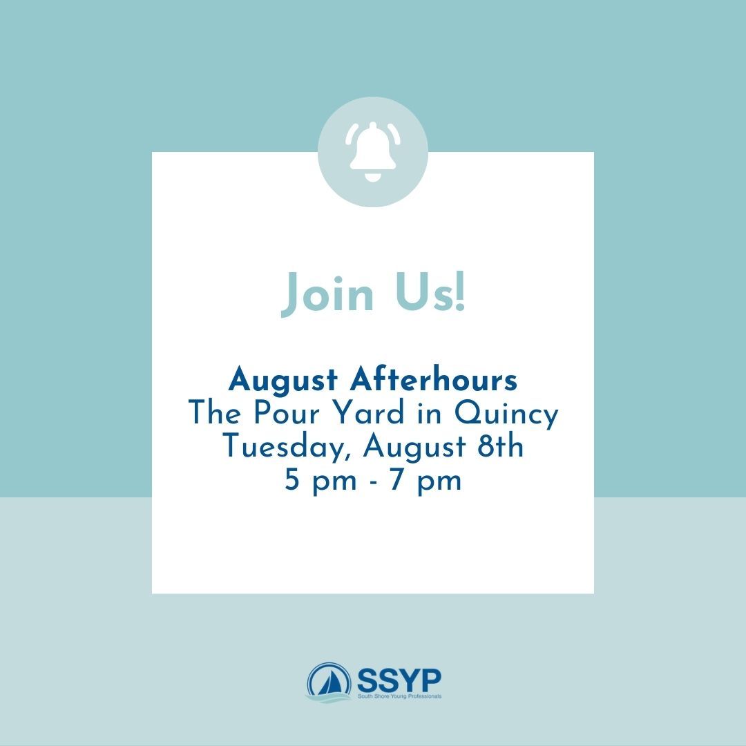 SSYP's tweet photo. Last chance to register for our August Afterhours event at @thepouryard in Quincy tomorrow, Tuesday, August 8th from 5 pm - 7 pm! ⏰

Free for SSYP members and only $15 for non-members, sign up now 📲 https://t.co/9xJcQjpRKo https://t.co/nQm8yaNLy4