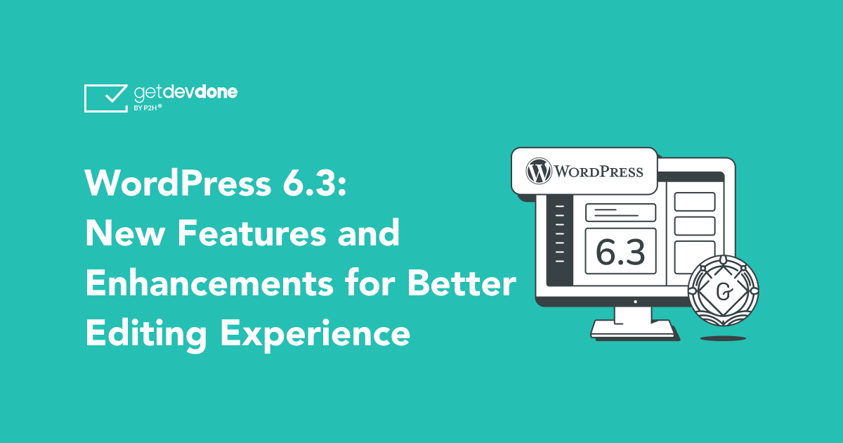 GetDevDone's tweet image. On August 8, 2023, WordPress 6.3 is set be released with a multitude of new features and improvements. If you want to stay of ahead of the curve, read our blog post for an exclusive sneak peek at what the latest edition has in store for you - bit.ly/3OocTlS