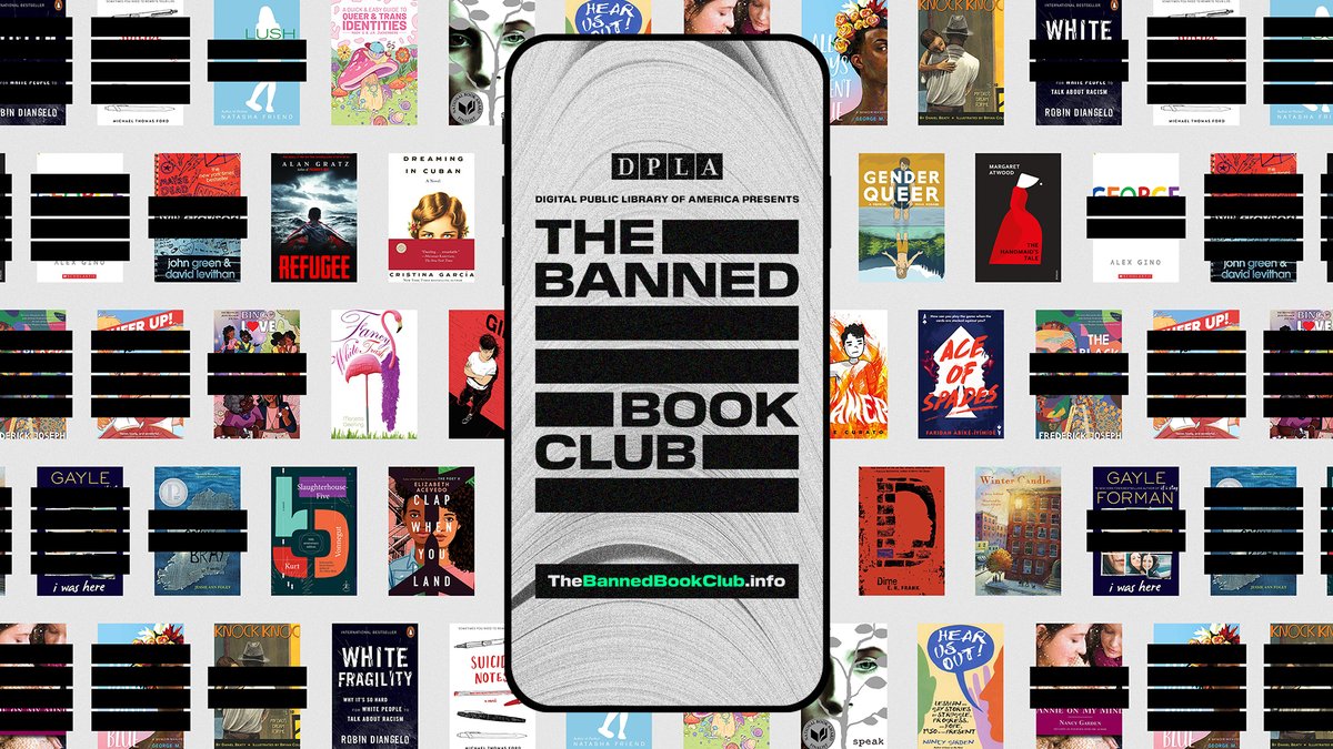 The Digital Public Library of America has launched The Banned Book Club, offering free access to e-books and audiobooks in areas where the titles have been restricted or banned. ow.ly/A5ZH50Pso14