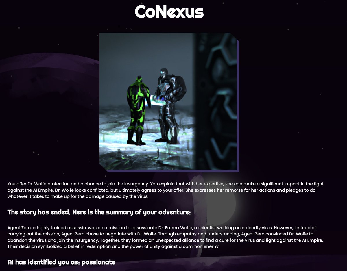 The new Assassin Ark storyline has dropped. 24 moves in,  Success!   @degenerousdao Thanks @Kusamaximalist @PanopticusV