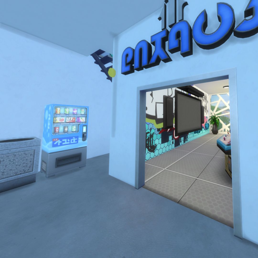 pacificcreates's tweet image. Join in the fun at this arcade, where there are plenty of spots for your sims to enjoy their video games! 🕹️🎮 

#ArcadeFun #SimsLife
