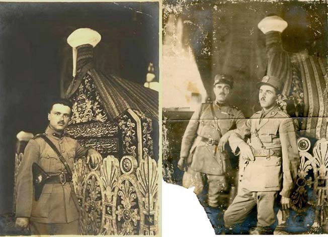 NaimBaburoglu's tweet photo. 1920, Bursa işgal edilir. Yunan komutan Sofoklis Osman Gazi’nin mezarına gelir, sandukayı tekmeler.
“Kalk da milletini kurtar” diye haykırır.
Türbeye Kral Konstantin’in resmi asılır.
Osman Gazi, cevap veremezdi.
Padişah da işgalcilerle işbirliği yapıyordu. 35 Padişah türbesi işgalcilerin elindeydi.
Cevabı, Başkomutan M.Kemal Paşa verdi. Vatan’ın şerefini ve namusunu kurtardı.
#Atatürk