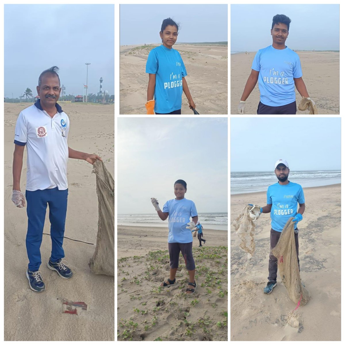 Our #beachcleanup event at #ParadipCoast was a great success! 🌊 Our volunteers worked together collecting trash and making a real impact protecting our beloved coastline. 
Drive No 139 <a href="/SATTVIC_SOUL/">Sattvic Soul Foundation</a>
#BlueEconomy 
<a href="/moesgoi/">MoES GoI</a> <a href="/CollectorJspur/">DM_Jagatsinghpur</a> <a href="/dfomangrovefdwl/">DFO MANGROVE ODISHA</a> <a href="/moefcc/">MoEF&CC</a> <a href="/AMNSIndia/">ArcelorMittal Nippon Steel India</a>