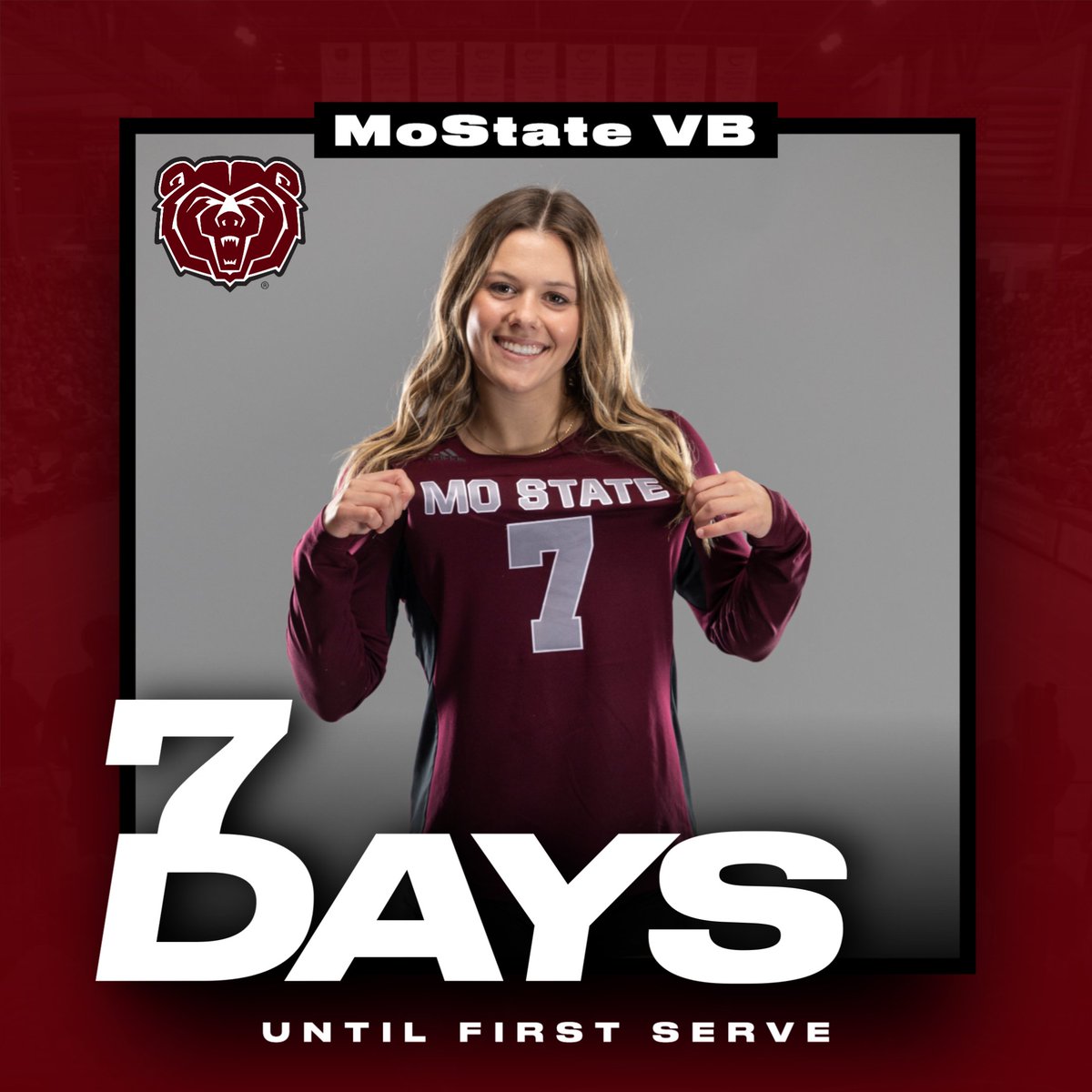 1⃣ week until 🐻🏐‼️