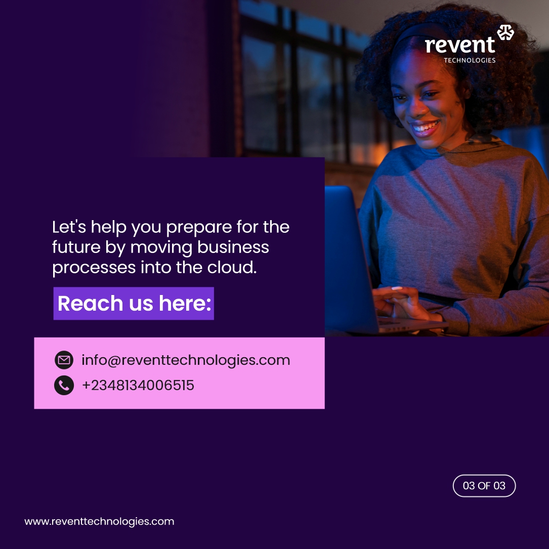 ReventTech's tweet photo. Embrace cloud migration by seamlessly moving to the cloud with our expertise.
Call us today.
☎️+2348134006515
🌐https://t.co/Fgb8fxWAsx
📧Info@reventtechnologies.com
#technology #productowner #developeroutsourcing #projectmanagement #softwaredeveloper #reventtechnologies https://t.co/2c7XZ0zx2S