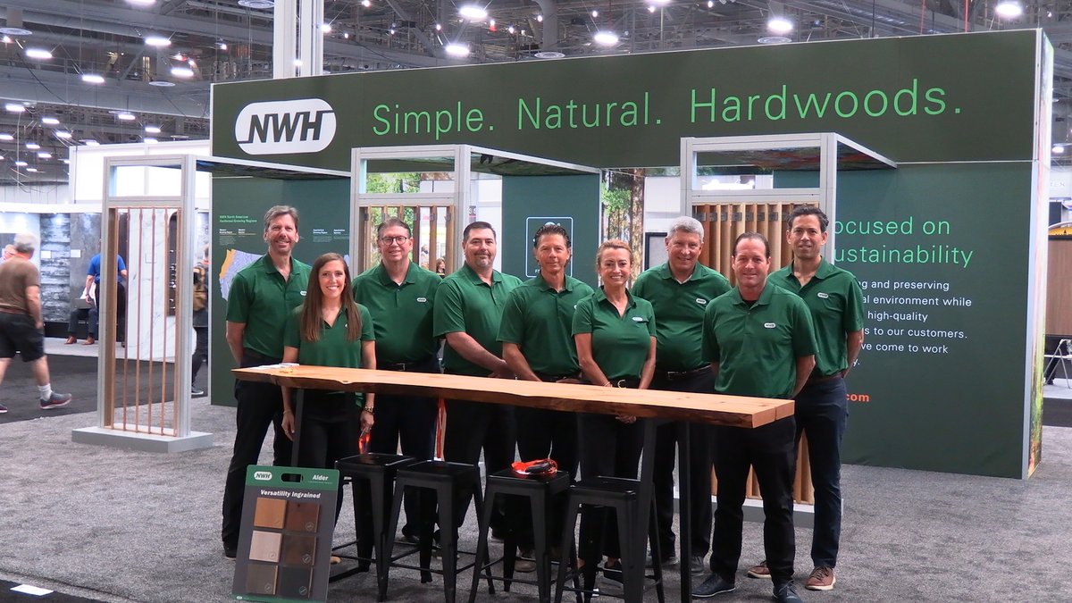 NWH_Inc's tweet photo. We would like to extend a heartfelt thank you to those of you who visited us at the @AWFSFair. It was great to see you, talk shop and discuss how NWH can meet your needs. #awfsfair #simplenaturalhardwoods #thankyou https://t.co/AwFXYYgUyN