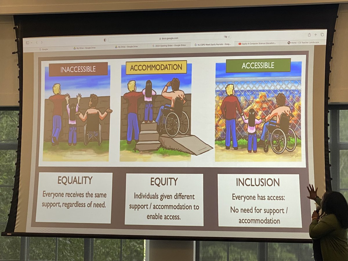 k2techieteacher's tweet photo. Discussing Equity in CS #njcspdweek #CompSciNJ @CSTANewJersey @Cs4Nj https://t.co/FoFZdppuRY