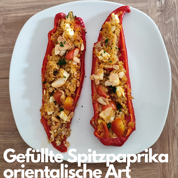 V_Underbar's tweet photo. In diesem Rezept bereiten wir Spitzpaprikas auf orientalische Art zu. Es ist vegetarisch, mit kleinen Änderungen lässt es sich auch vegan zubereiten.

Das Rezept findet ihr hier: https://t.co/WKWLOMdL59

#veggiefood #paprika #vegetarisch #vegetarian #recipeoftheday #oriental https://t.co/ojdt2QY0rL