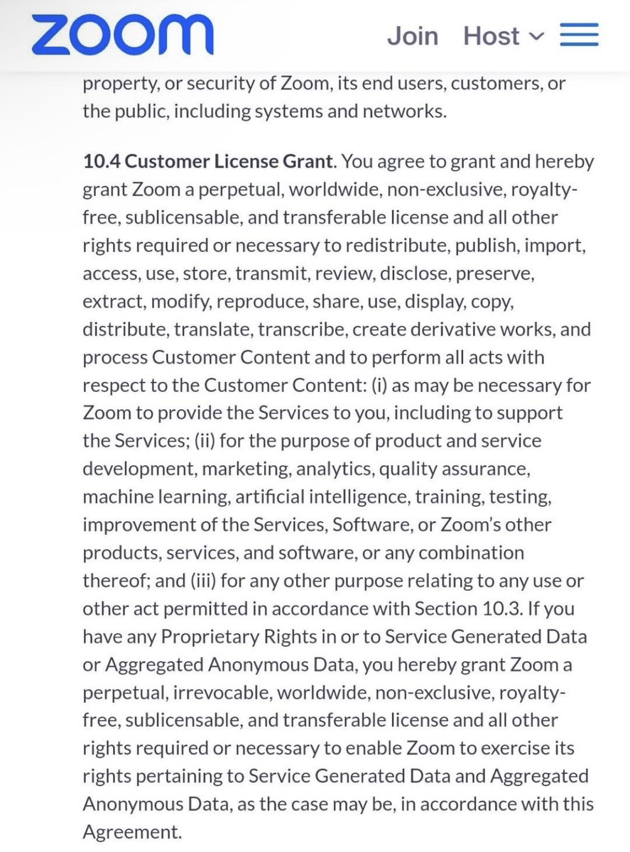 4TUSDPonzi's tweet image. $ZM #ZM #ZOOM just nuked their revenue with this major red flag and all security and compliance officers around the world will now have to force Ops to pick fast another platform.

Once a darling in the EVERYTHING BUBBLE ®️, now closer to reality.