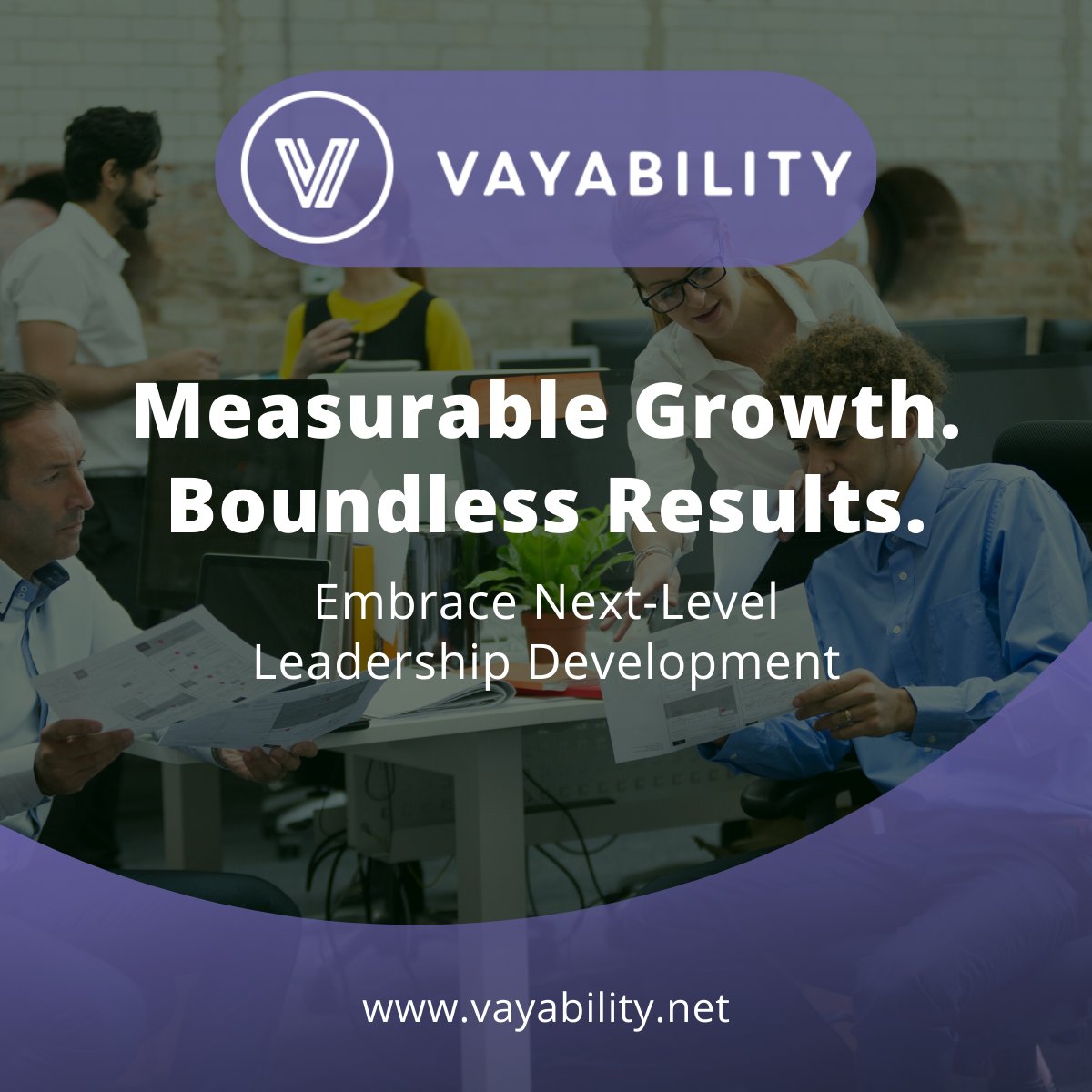 Check out Vayability - our virtual talent development solution that is built to help you unleash the full potential of your employees. 

Learn more here. hubs.ly/Q01Y-c5G0

#Leadership #Talent #Consulting #VayaGroupLeaders #EmployeeEngagement #TalentStrategy