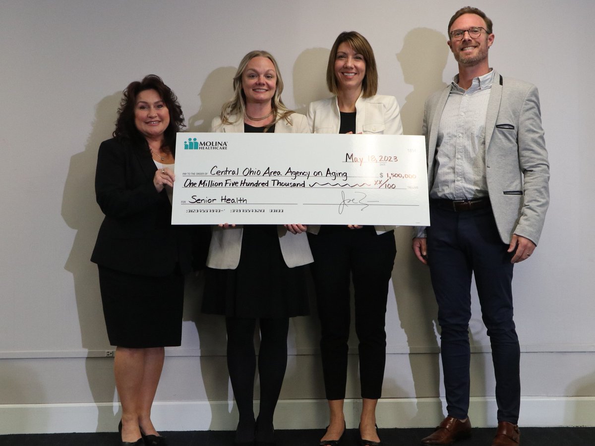 The Molina Cares Accord through <a href="/molinahealth/">Molina Healthcare</a> of Ohio is helping COAAA launch a new program. Learn more about it in COAAA's recent e-newsletter article, bit.ly/3qm5v2g To subscribe to the e-newsletter &amp; for other updates, bit.ly/47mxMWX