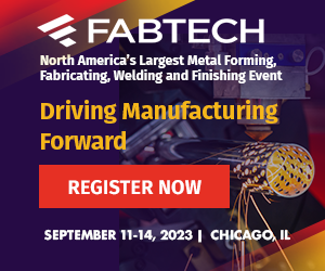 @FabtechExpo is coming up soon! Visit us at booth D41723!

Registration for this event is free until September 8th, so take advantage of that while you can.
fabtechexpo.com

#fabtech2023 #fabtech #tradeshow #metalforming #metalfabrication #metalstamping #stampingpresses