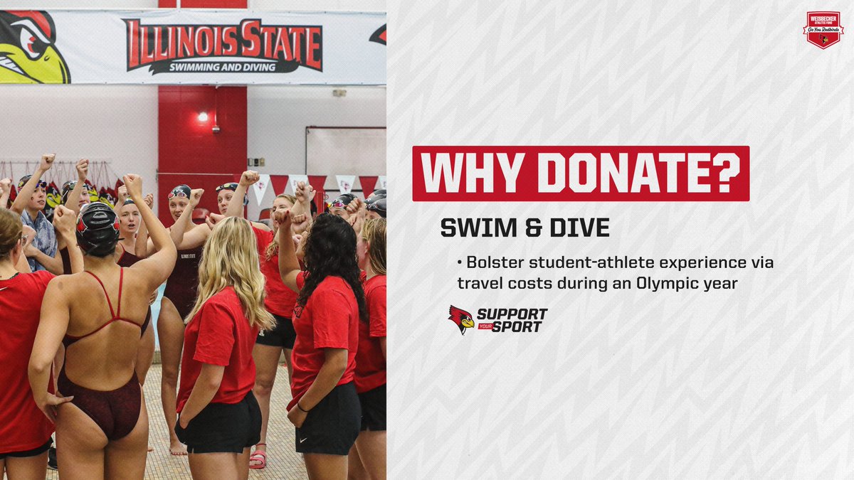 Help bolster our student-athlete experience during Support Your Sport this week ‼️

Donate: bit.ly/3YrbpM5