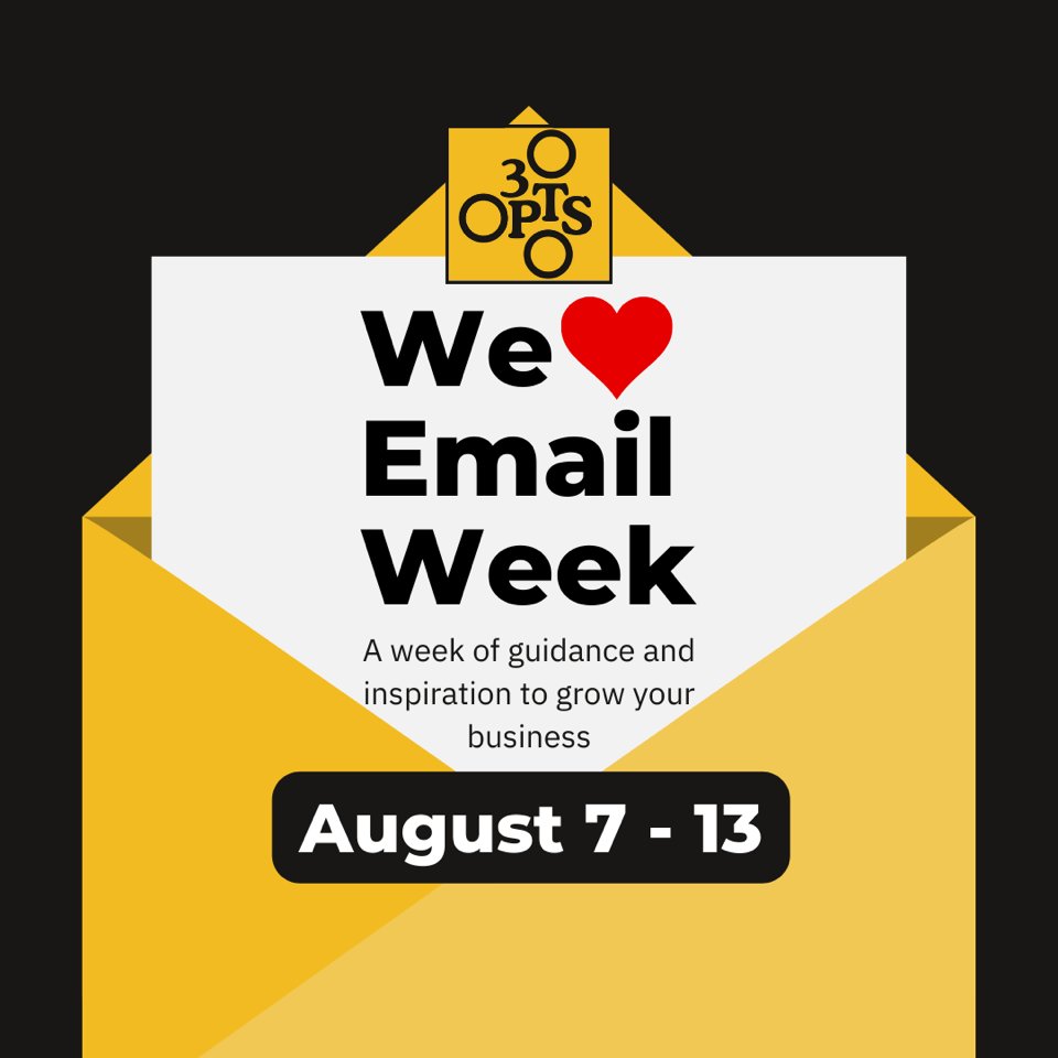 This week our friends at 3pts are hosting “We ❤️ Email,” a week of guidance and inspiration to help creative entrepreneurs grow their businesses – and it’s all free! Tune in at instagram.com/3ptsco to boost your email marketing and your business.