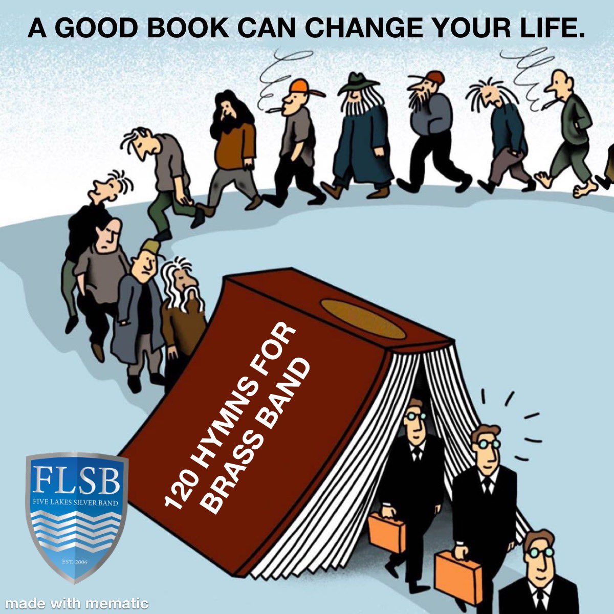 On an average rehearsal, how long does your band work on hymn playing? #FLSBMemeMonday