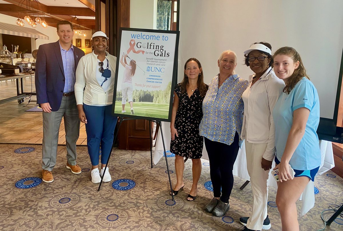 UNC Health Foundation (@unchealthfdn) on Twitter photo 11 teams at July's 4th Annual Golfing for the Gals tournament raised more than $14K to benefit #UterineCancer research and care at <a href="/UNC_Lineberger/">UNC Lineberger</a> 🏌🏽♀️💙👏🏼 11 teams at July's 4th Annual Golfing for the Gals tournament raised more than $14K to benefit #UterineCancer research and care at <a href="/UNC_Lineberger/">UNC Lineberger</a> 🏌🏽♀️💙👏🏼