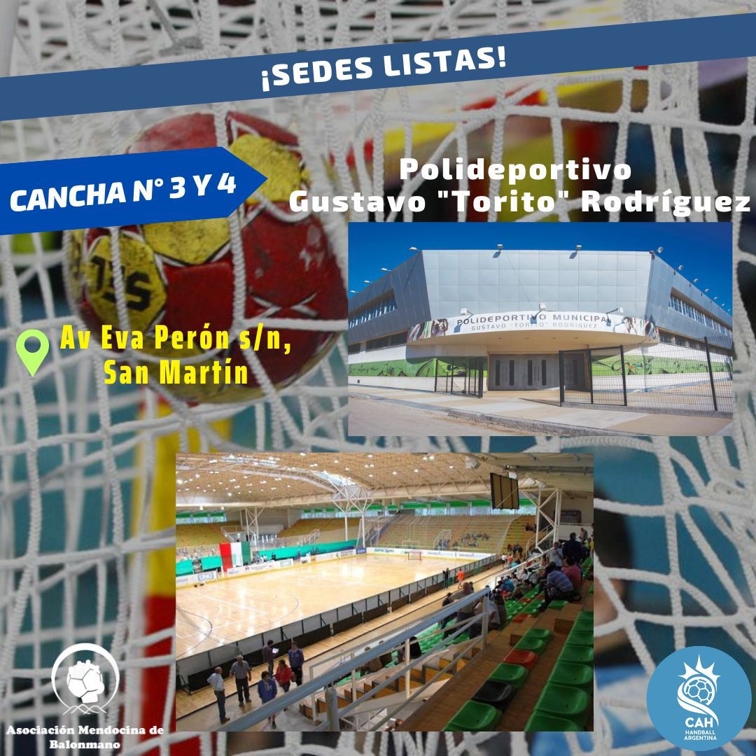 Desde el próximo 7 y hasta el 11 de agosto se desarrollará en nuestra provincia el Argentino de selecciones cadetes A .
<a href="/CAHandballARG/">CAH - Handball Argentina</a>